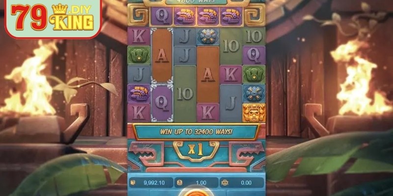 Biểu tượng trả thưởng cao trong aztec báu 79King