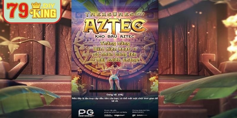 Giao diện sảnh game aztec báu 79King hiện đại