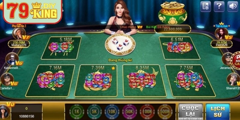 Quy tắc tham gia cơ bản của bầu cua 79King