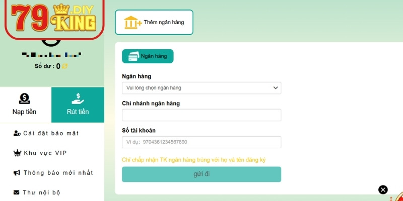 Quy trình giao dịch tiền đơn giản, dễ thao tác
